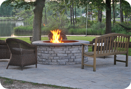 hardscapes design in Hampton Roads, VA