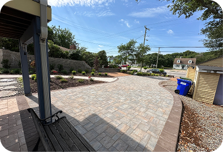 paver driveways design in Hampton Roads, VA