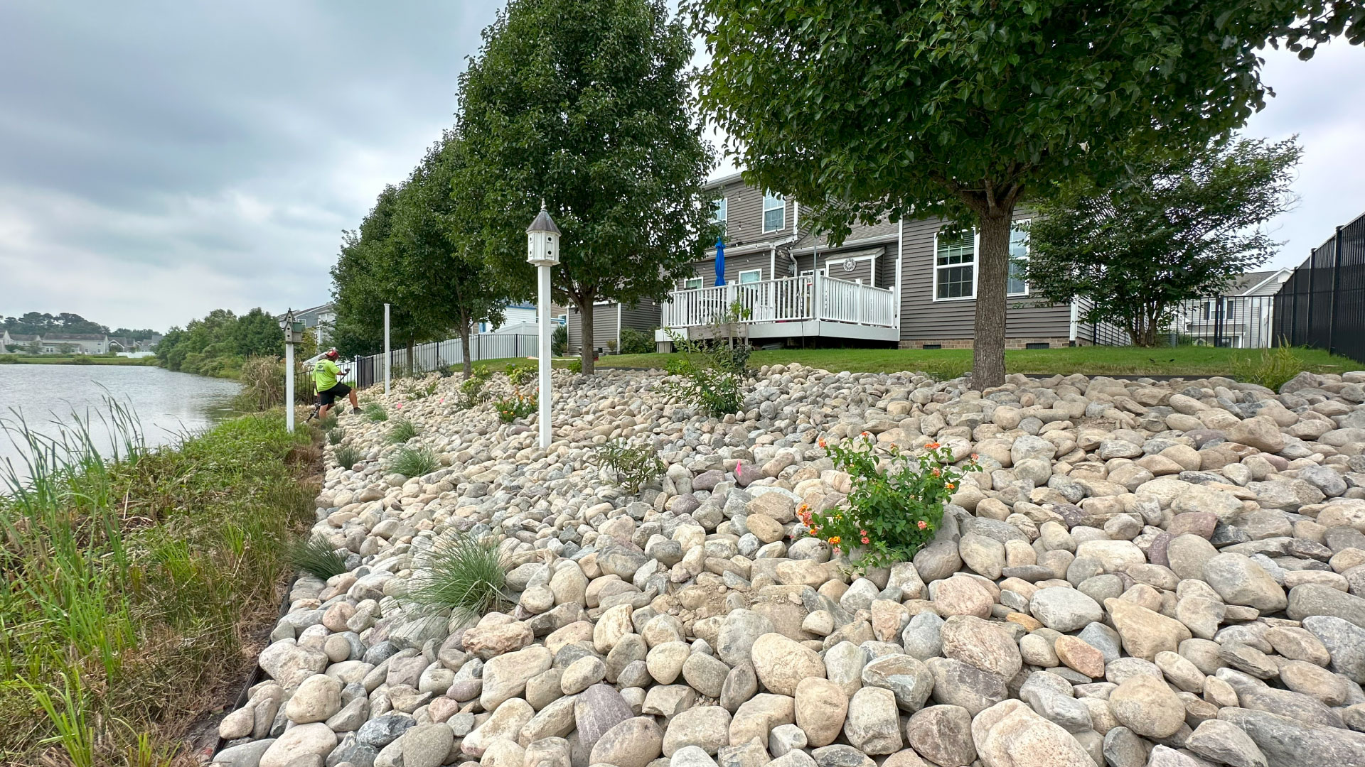 embankment makeover pungo VA